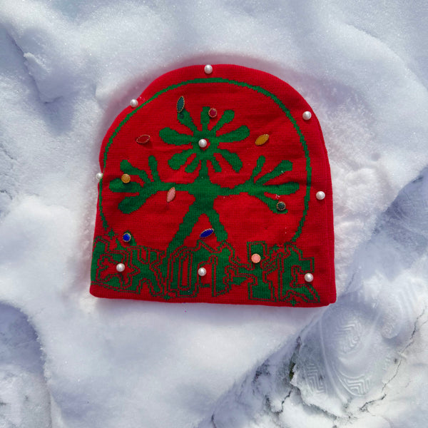 Holiday Splat Beanie