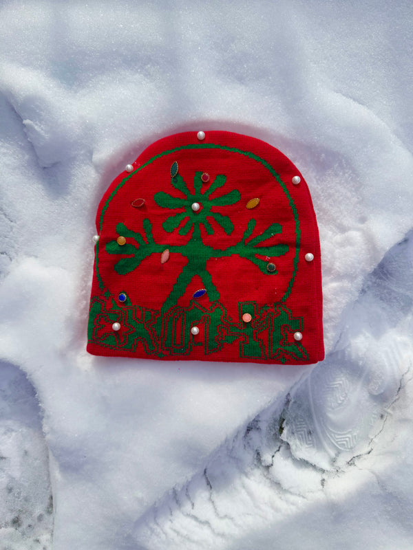 Holiday Splat Beanie