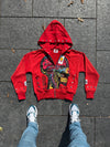 Cherry Red Brainiac Zip-Up - Image 1