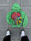 Slime Green Brainiac Zip-Up - Image 2
