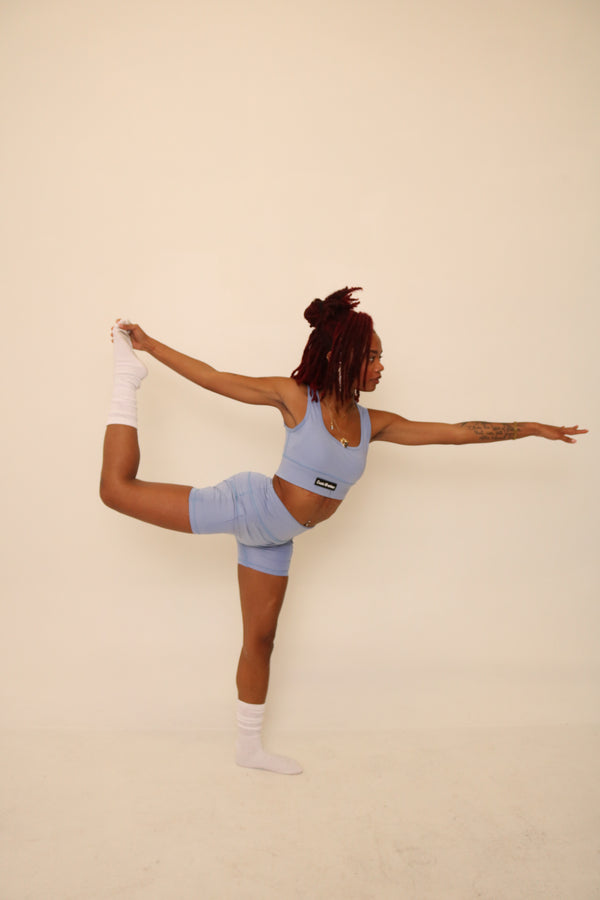 Sky Blue Women’s Workout Set