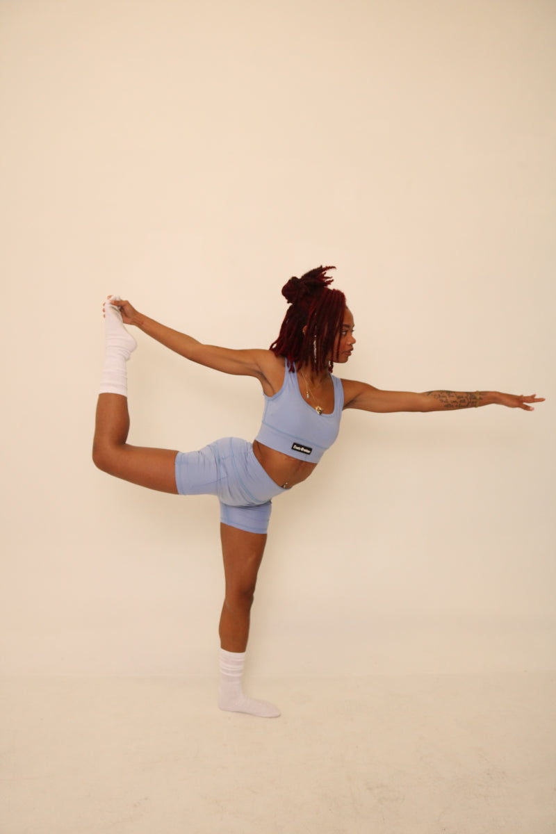 Sky Blue Women’s Workout Set