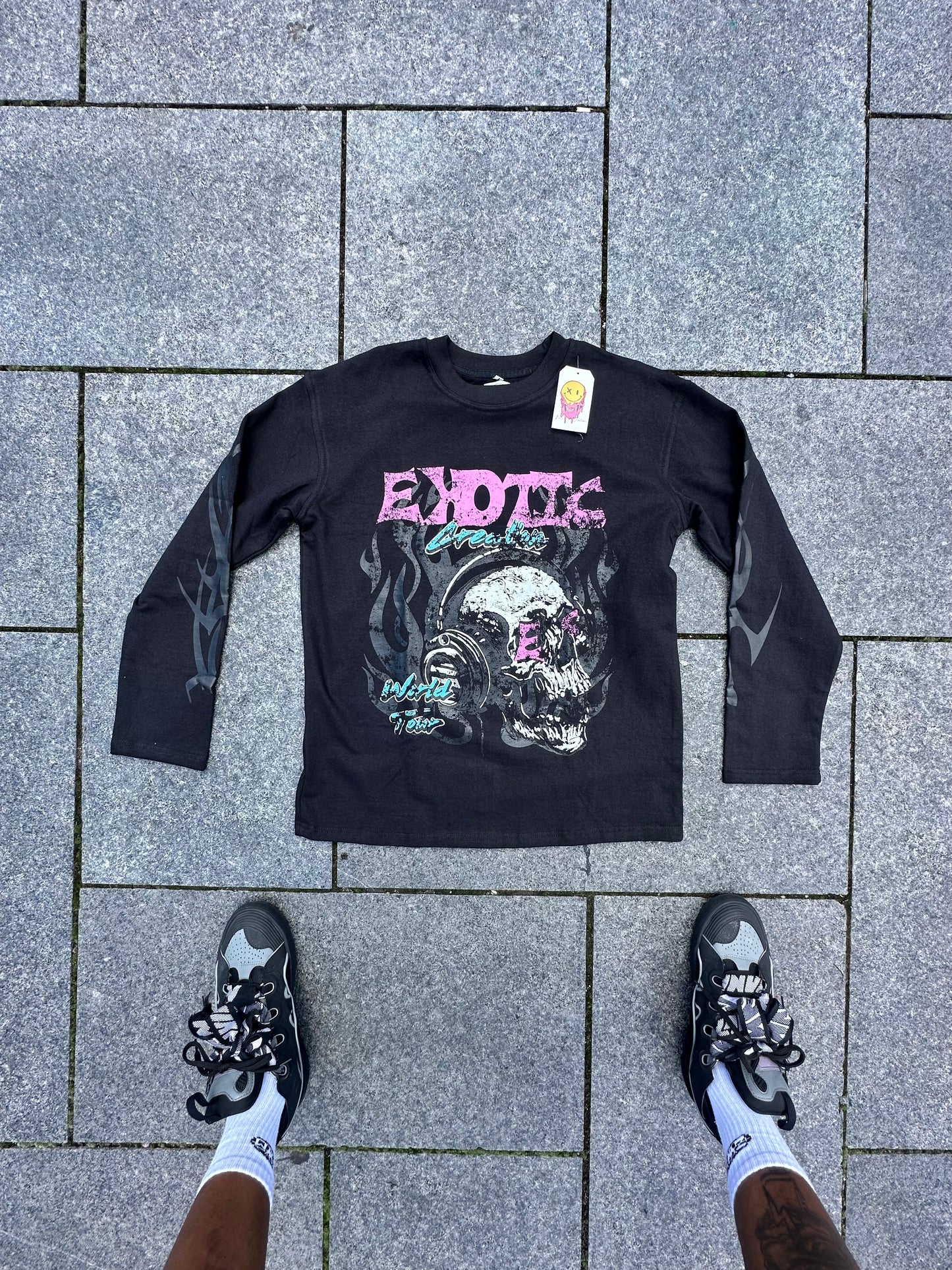 Black “SKULL CANDY” Long Sleeve