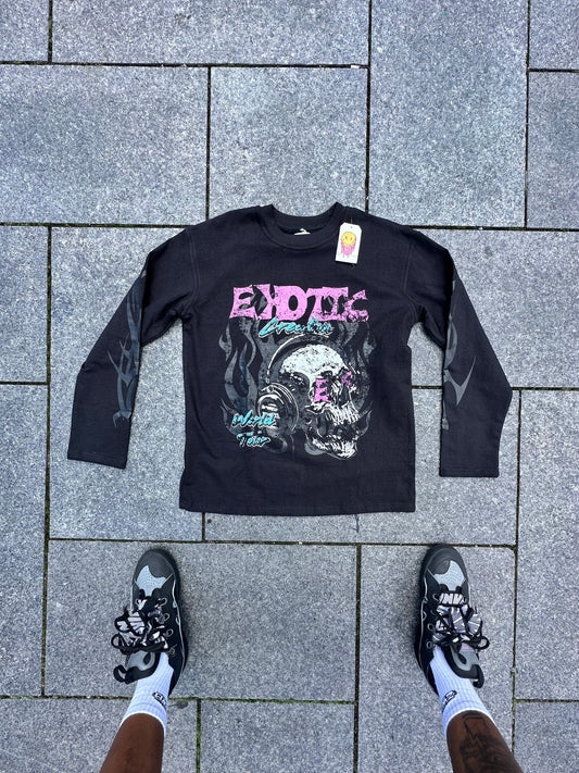 Black “SKULL CANDY” Long Sleeve