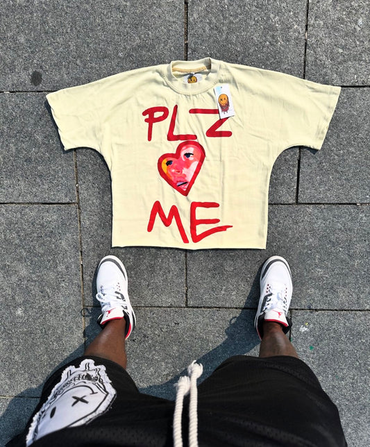 PLZ ❤️ Me Cropped BOXY T-Shirt