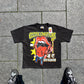 Black “Scarlet Lip “ Tee