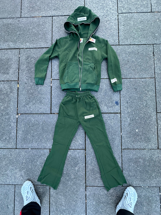 Classic Full Zip (Forest Green)