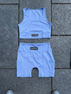 Sky Blue Women’s Workout Set - Image 3