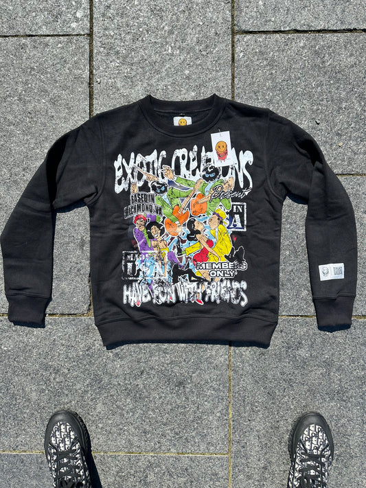 EXOTIC DanceHall Crewneck